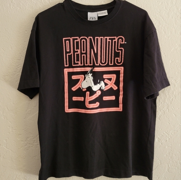 Zara Peanuts Snoopy Top Size Large - Picture 1 of 5